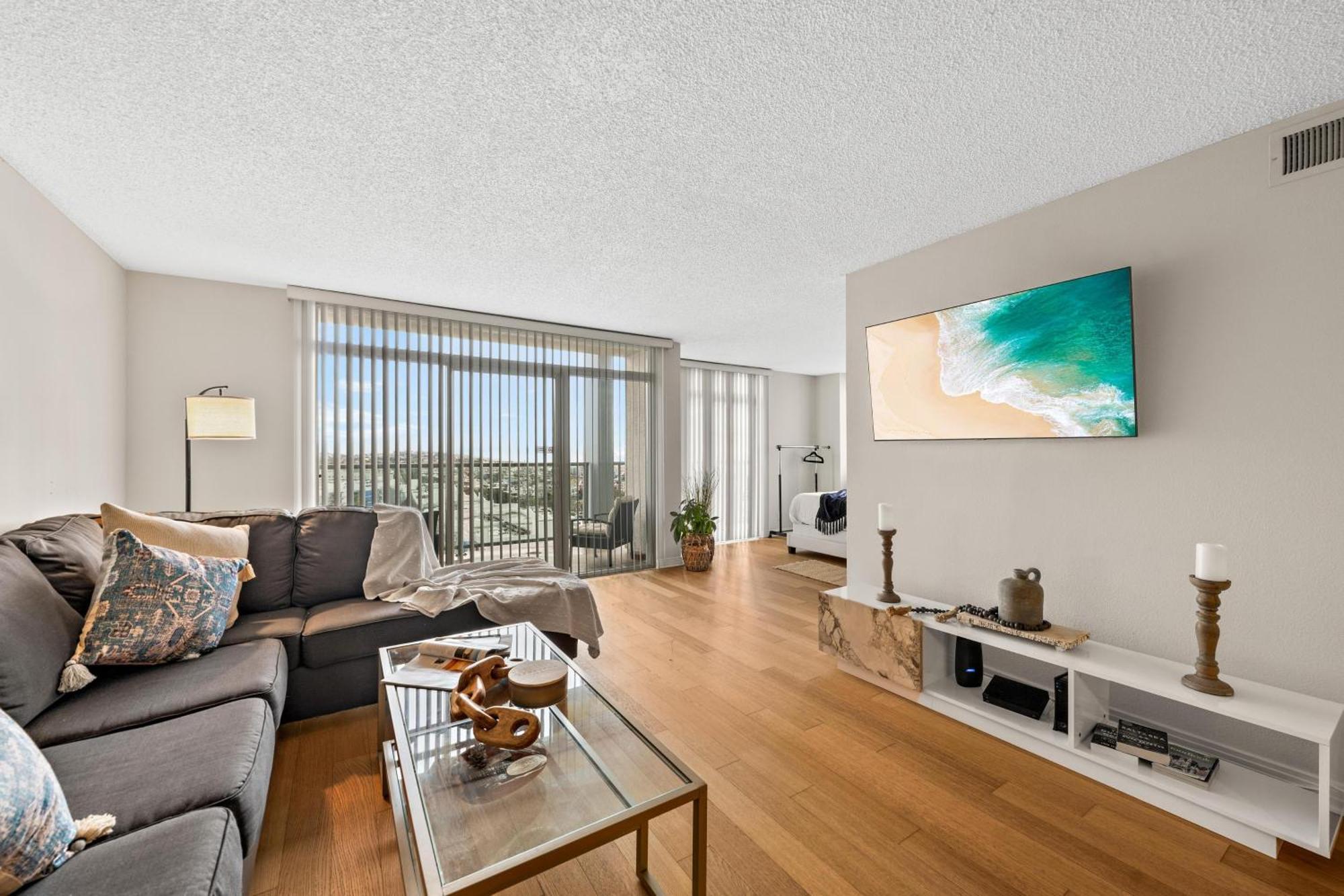 Marina Appartement With Beach View Los Angeles Eksteriør billede